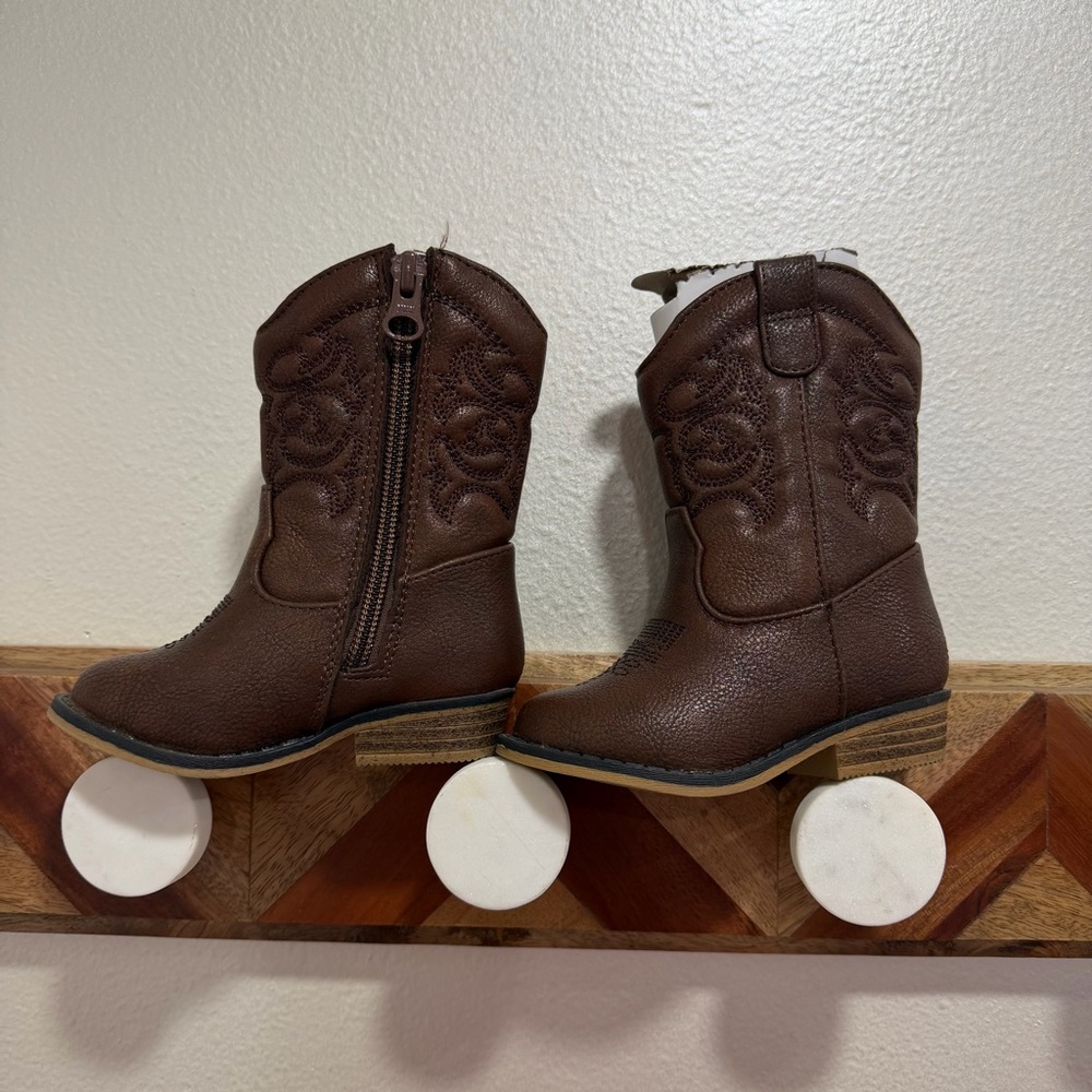 Cat & Jack Kids Cowboy Boots 5c baby toddler